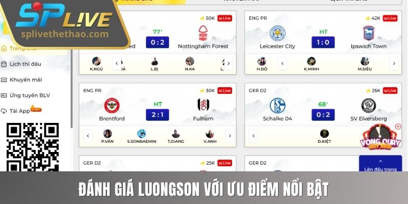 Đánh giá luongson với ưu điểm nổi bật